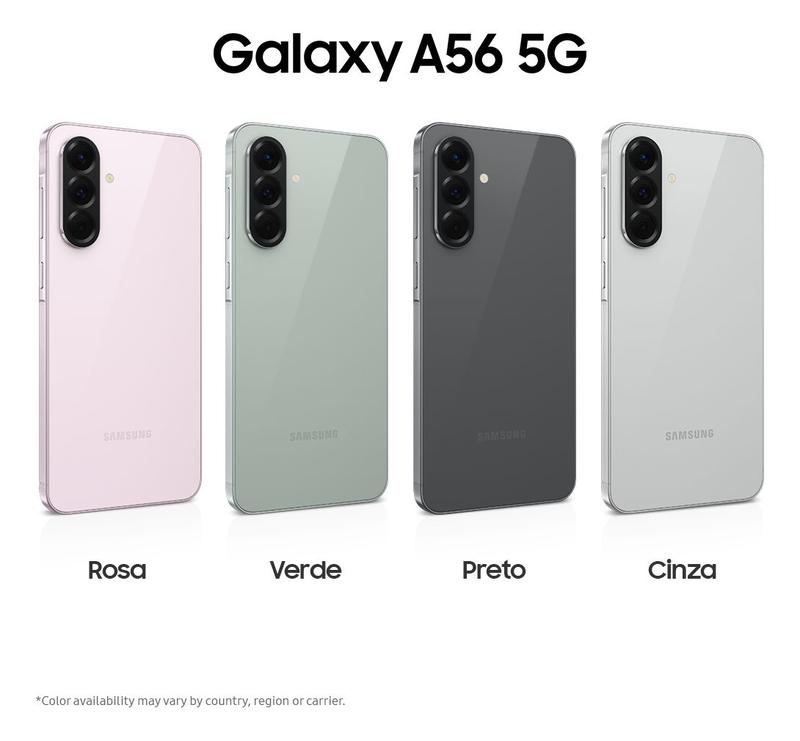 Smartphone samsung galaxy a56 5g 256gb 8gb ram verde - Galaxy A56